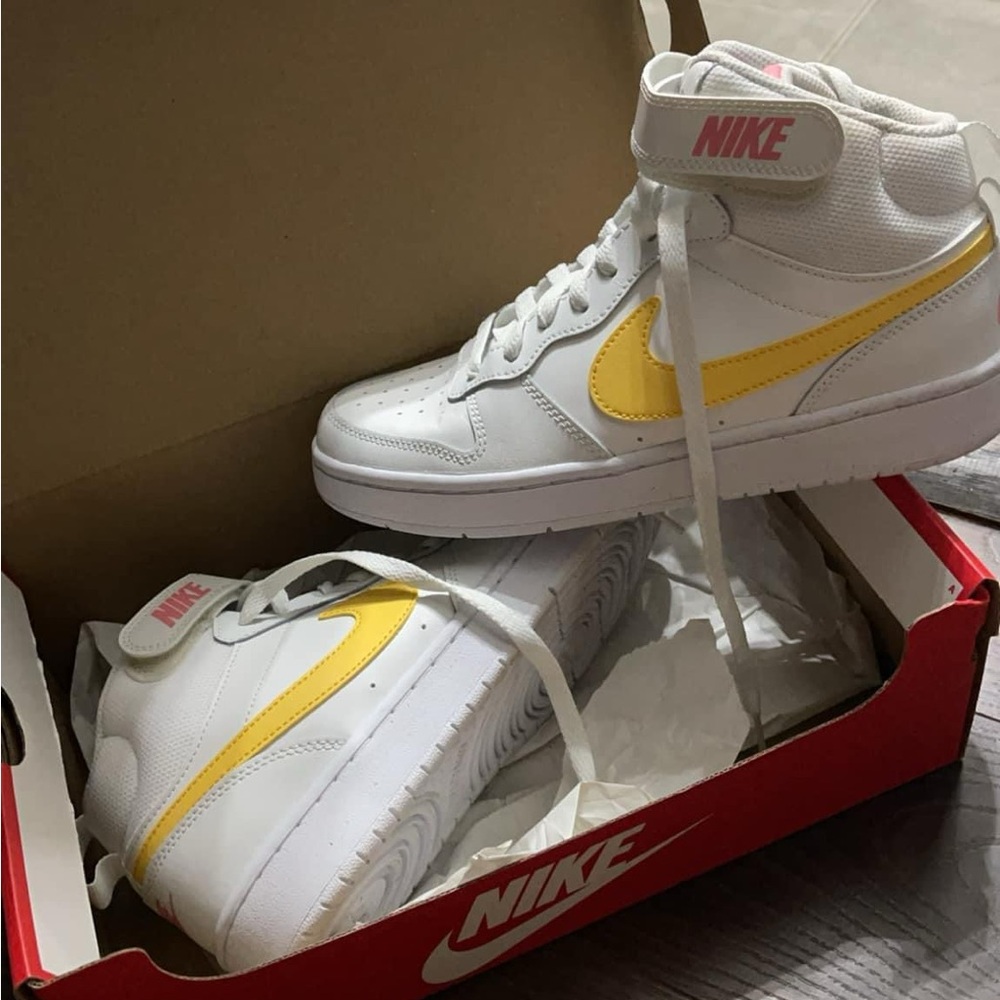 Brand new in box, Nike courts 6Y